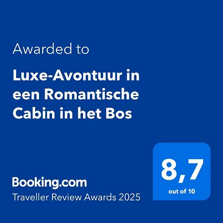 Luxe-avontuur In Romantische In Het Bos 別荘